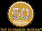 TOP 50 Brands Nigeria logo